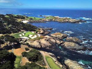 Cypress Point 15th And 16th Holes Drone